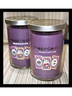 Yankee Candle 20 oz Mystical Tarot Card Large Tumbler Scented Candle x2